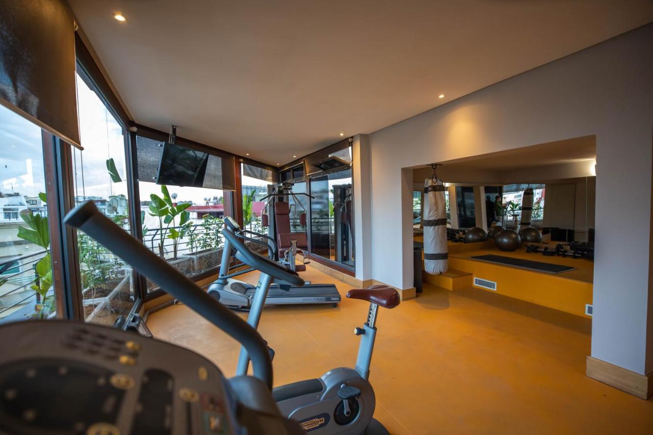 Gray Boutique Hotel Casablanca Eksteriør billede The gym at the hotel